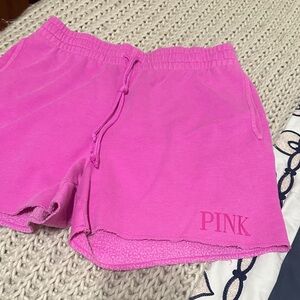 PINK Victoria's Secret Women's Athletic Shorts - Vibrant Pink